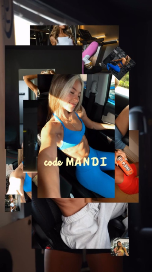 Activewear haul with discount code MANDI