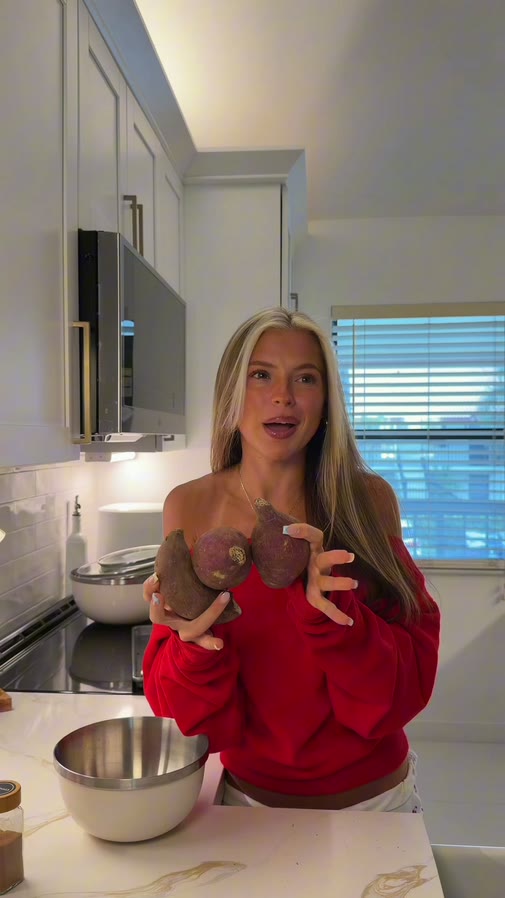 Cooking with sweet potatoes